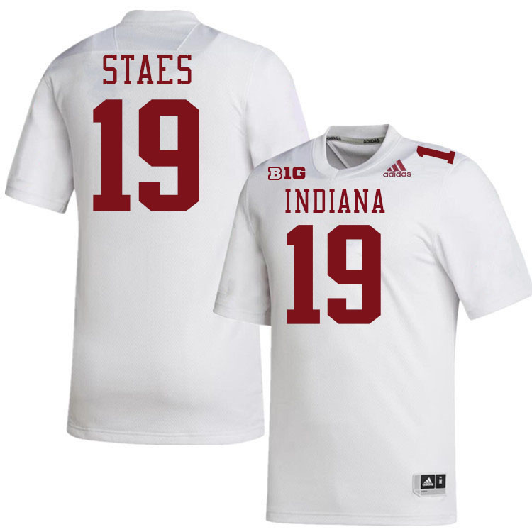 Holden Staes Indiana Jerssey,Indiana University Hooisers Football Jersey,Uniforms-White